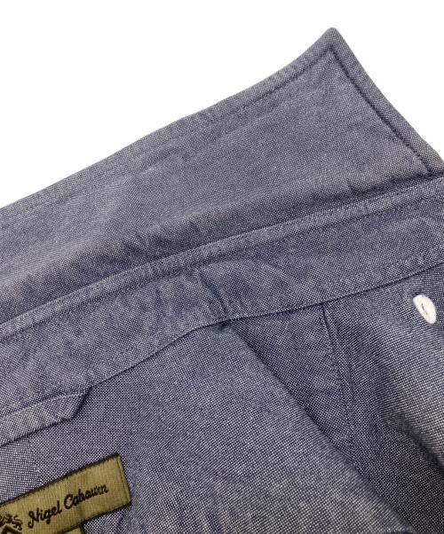 NIGEL CABOURN（ナイジェルケーボン）NIGEL CABOURN (ナイジェルケーボン) 長袖シャツ ネイビー サイズ:Sの古着・服飾アイテム
