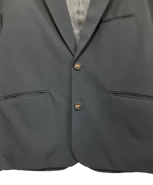 kooi（コーイ）kooi (コーイ) DROOP 2 BUTTON JACKET ブラック サイズ:Lの古着・服飾アイテム