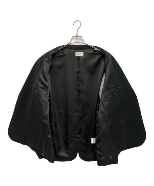 kooi（コーイ）kooi (コーイ) DROOP 2 BUTTON JACKET ブラック サイズ:Lの古着・服飾アイテム