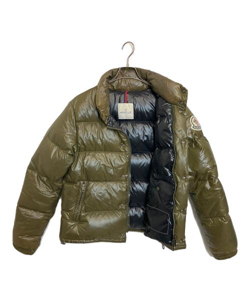 MONCLER（モンクレール）MONCLER (モンクレール) ダウンジャケット カーキ サイズ:Lの古着・服飾アイテム