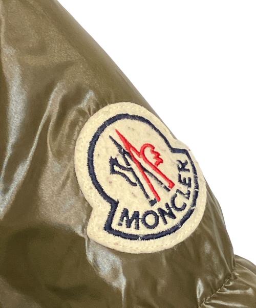MONCLER（モンクレール）MONCLER (モンクレール) ダウンジャケット カーキ サイズ:Lの古着・服飾アイテム