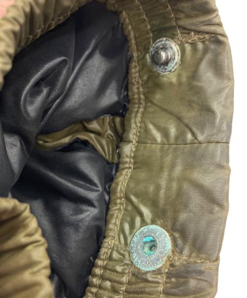 MONCLER（モンクレール）MONCLER (モンクレール) ダウンジャケット カーキ サイズ:Lの古着・服飾アイテム