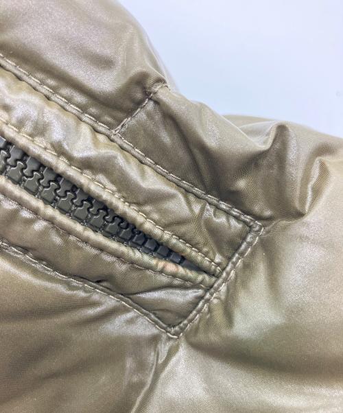 MONCLER（モンクレール）MONCLER (モンクレール) ダウンジャケット カーキ サイズ:Lの古着・服飾アイテム