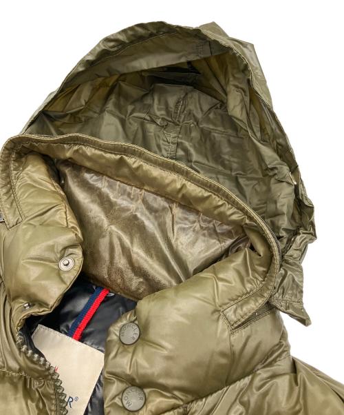MONCLER（モンクレール）MONCLER (モンクレール) ダウンジャケット カーキ サイズ:Lの古着・服飾アイテム