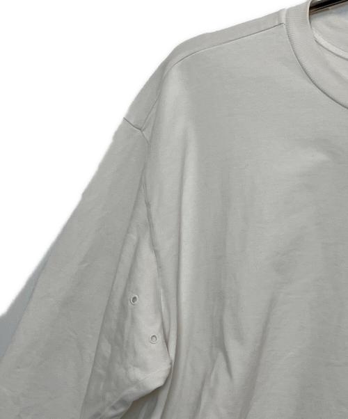 STONE ISLAND（ストーンアイランド）STONE ISLAND (ストーンアイランド) 長袖Tシャツ ホワイト サイズ:Mの古着・服飾アイテム