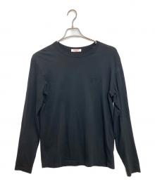VALENTINO（ヴァレンティノ）の古着「長袖Tシャツ」｜ブラック
