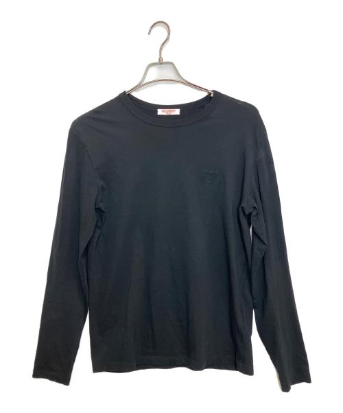 VALENTINO（ヴァレンティノ）VALENTINO (ヴァレンティノ) 長袖Tシャツ ブラック サイズ:Sの古着・服飾アイテム