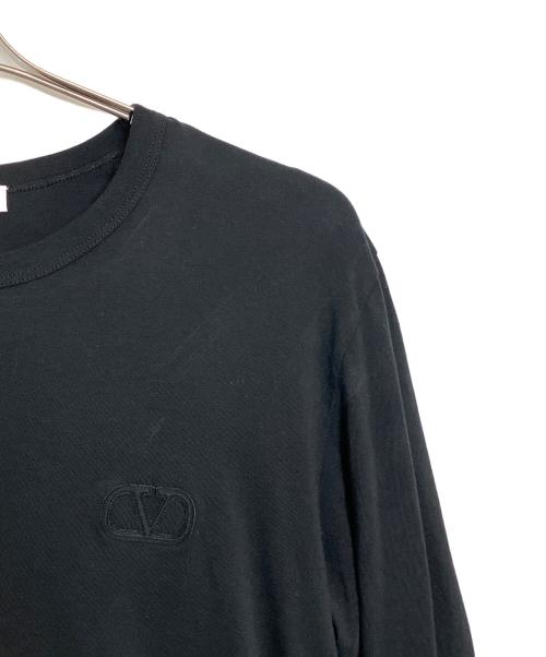 VALENTINO（ヴァレンティノ）VALENTINO (ヴァレンティノ) 長袖Tシャツ ブラック サイズ:Sの古着・服飾アイテム
