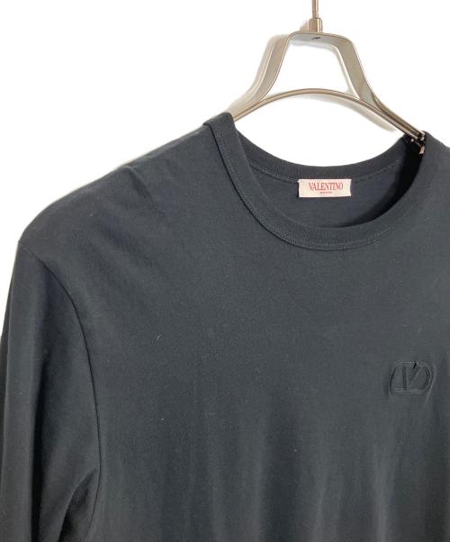 VALENTINO（ヴァレンティノ）VALENTINO (ヴァレンティノ) 長袖Tシャツ ブラック サイズ:Sの古着・服飾アイテム
