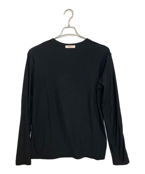 VALENTINO（ヴァレンティノ）VALENTINO (ヴァレンティノ) 長袖Tシャツ ブラック サイズ:Sの古着・服飾アイテム