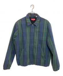 SUPREME（シュプリーム）の古着「denim harrington jacket」｜ネイビー×グリーン