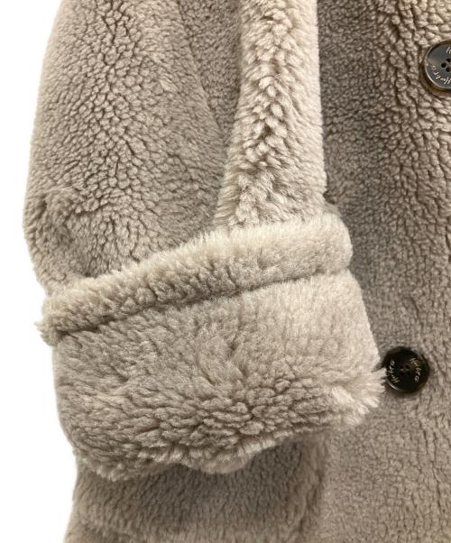 HER LIP TO（ハーリップトゥ）HER LIP TO (ハーリップトゥ) Fleur Shearling Boa Coat モカ サイズ:Sの古着・服飾アイテム