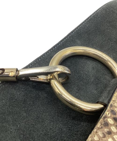 Chloe（クロエ）Chloe (クロエ) ショルダーバッグ ネイビーの古着・服飾アイテム