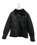 ALPHAアルファ）の古着「フライトジャケット」｜ブラック