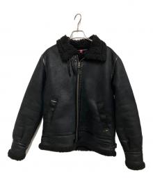 ALPHA（アルファ）の古着「フライトジャケット」｜ブラック