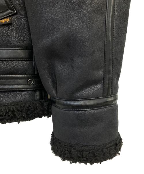 ALPHA（アルファ）ALPHA (アルファ) フライトジャケット ブラック サイズ:Mの古着・服飾アイテム