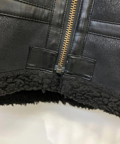 ALPHA（アルファ）ALPHA (アルファ) フライトジャケット ブラック サイズ:Mの古着・服飾アイテム