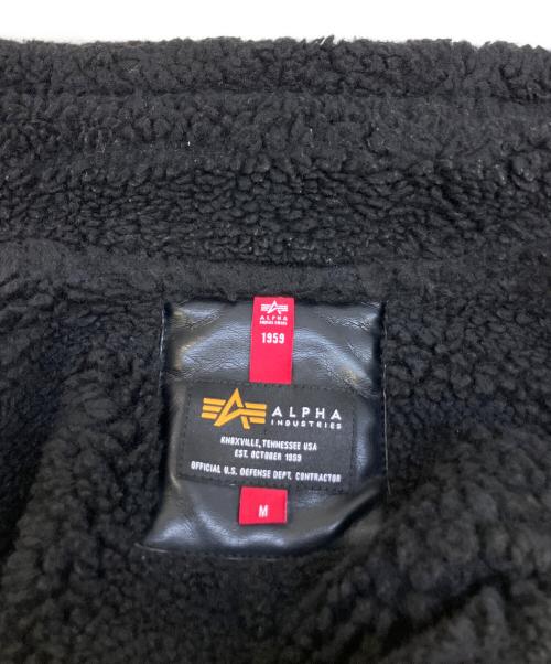 ALPHA（アルファ）ALPHA (アルファ) フライトジャケット ブラック サイズ:Mの古着・服飾アイテム
