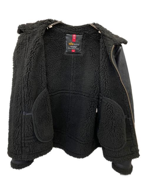 ALPHA（アルファ）ALPHA (アルファ) フライトジャケット ブラック サイズ:Mの古着・服飾アイテム