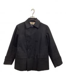 BURBERRY LONDON（バーバリーロンドン）の古着「ショートトレンチコート」｜ブラック