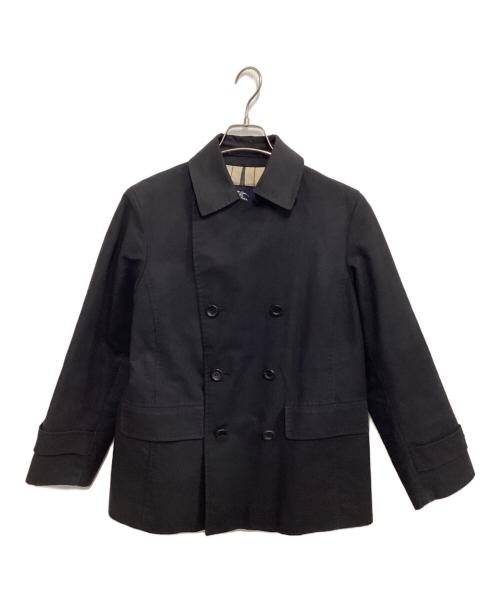 BURBERRY LONDON（バーバリーロンドン）BURBERRY LONDON (バーバリーロンドン) ショートトレンチコート ブラック サイズ:Mの古着・服飾アイテム
