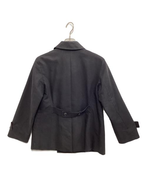 BURBERRY LONDON（バーバリーロンドン）BURBERRY LONDON (バーバリーロンドン) ショートトレンチコート ブラック サイズ:Mの古着・服飾アイテム
