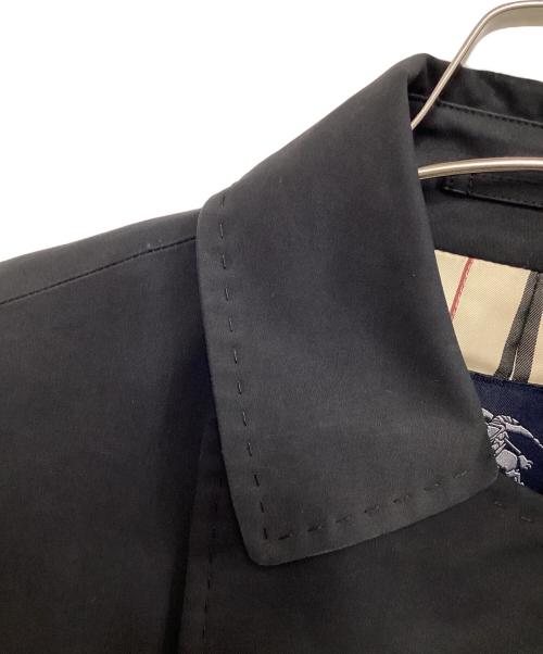 BURBERRY LONDON（バーバリーロンドン）BURBERRY LONDON (バーバリーロンドン) ショートトレンチコート ブラック サイズ:Mの古着・服飾アイテム