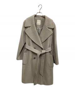 中古・古着通販】BABYLONE (バビロン) プードルミドルコート ベージュ