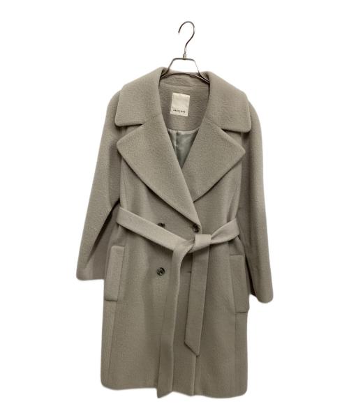 BABYLONE（バビロン）BABYLONE (バビロン) コート グレー サイズ:M（38）の古着・服飾アイテム