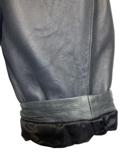 MORGAN MEMPHIS BELLE（モーガン メンフィス ベル）MORGAN MEMPHIS BELLE (モーガン メンフィス ベル) レザージャケット ブラック サイズ:XLの古着・服飾アイテム