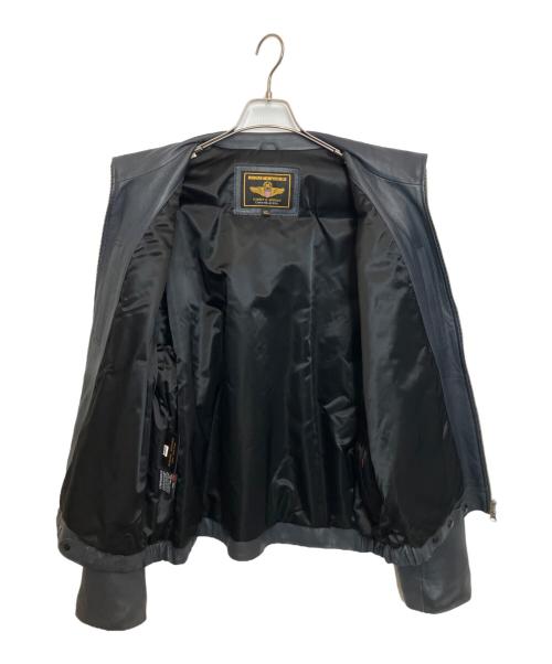 MORGAN MEMPHIS BELLE（モーガン メンフィス ベル）MORGAN MEMPHIS BELLE (モーガン メンフィス ベル) レザージャケット ブラック サイズ:XLの古着・服飾アイテム