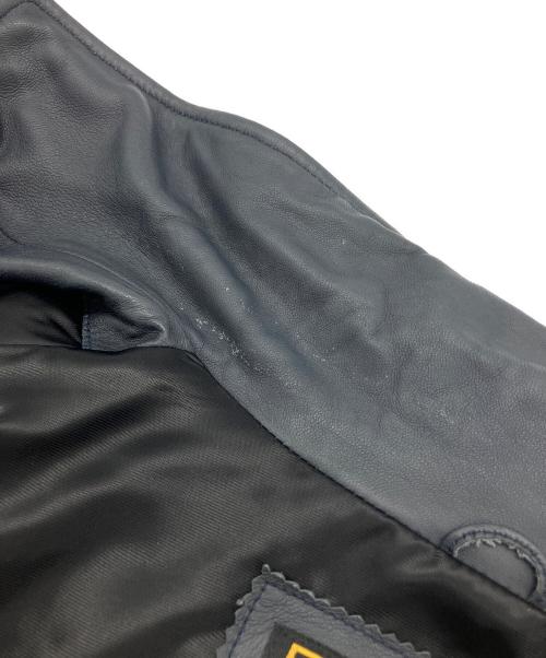 MORGAN MEMPHIS BELLE（モーガン メンフィス ベル）MORGAN MEMPHIS BELLE (モーガン メンフィス ベル) レザージャケット ブラック サイズ:XLの古着・服飾アイテム