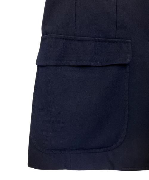 Patagonia（パタゴニア）Patagonia (パタゴニア) テーラードジャケット ネイビー サイズ:38(R)の古着・服飾アイテム