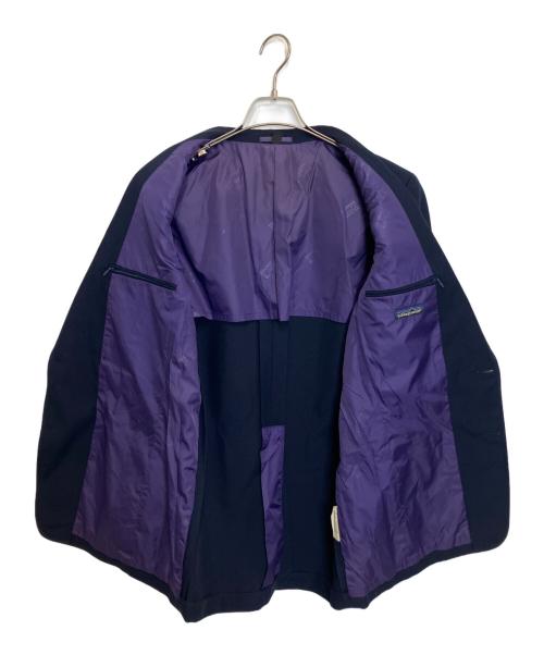 Patagonia（パタゴニア）Patagonia (パタゴニア) テーラードジャケット ネイビー サイズ:38(R)の古着・服飾アイテム