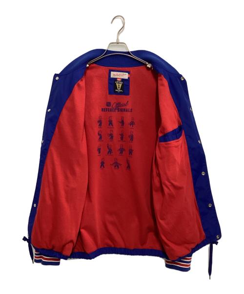 MITCHELL & NESS（ミッチェルアンドネス）MITCHELL & NESS (ミッチェルアンドネス) スタジャン ブルー サイズ:Lの古着・服飾アイテム