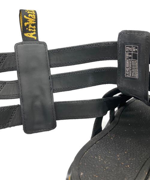 Dr.Martens（ドクターマーチン）Dr.Martens (ドクターマーチン) RICKI GLADIATOR ブラック サイズ:23.5の古着・服飾アイテム