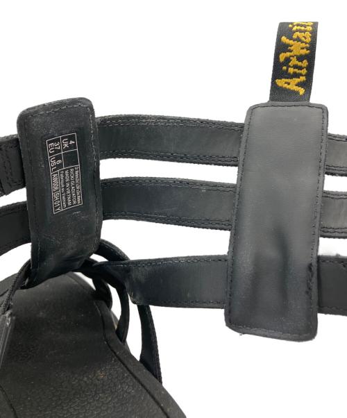 Dr.Martens（ドクターマーチン）Dr.Martens (ドクターマーチン) RICKI GLADIATOR ブラック サイズ:23.5の古着・服飾アイテム