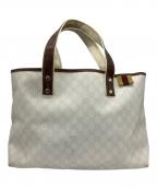 GUCCIグッチ）の古着「トートバッグ」｜ホワイト
