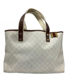 GUCCI（グッチ）の古着「トートバッグ」｜ホワイト