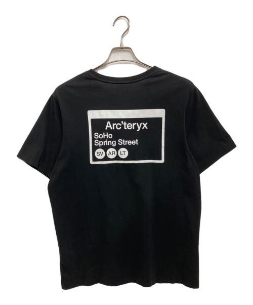 ARC'TERYX（アークテリクス）ARC'TERYX (アークテリクス) MARKETING T SHIRT ブラック サイズ:Mの古着・服飾アイテム