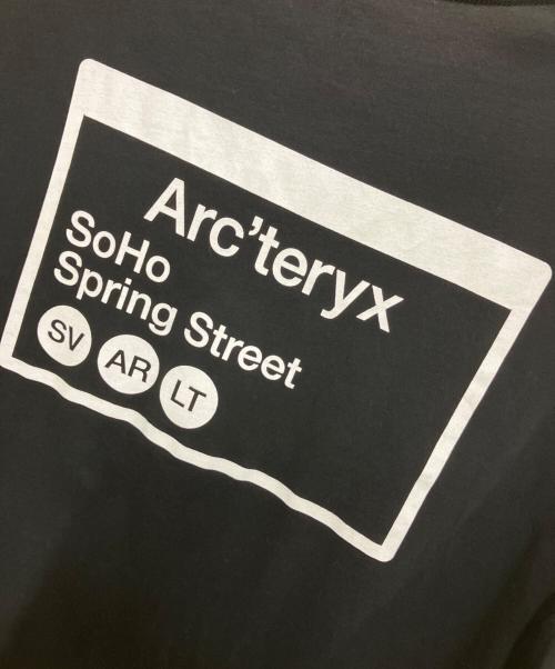 ARC'TERYX（アークテリクス）ARC'TERYX (アークテリクス) MARKETING T SHIRT ブラック サイズ:Mの古着・服飾アイテム