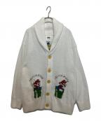 gelato piqueジェラートピケ）の古着「厚手カーディガン」｜ホワイト