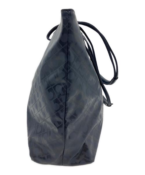 GHERARDINI（ゲラルディーニ）GHERARDINI (ゲラルディーニ) トートバッグ ネイビー×シルバーの古着・服飾アイテム