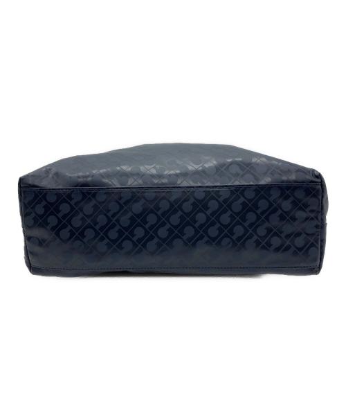 GHERARDINI（ゲラルディーニ）GHERARDINI (ゲラルディーニ) トートバッグ ネイビー×シルバーの古着・服飾アイテム