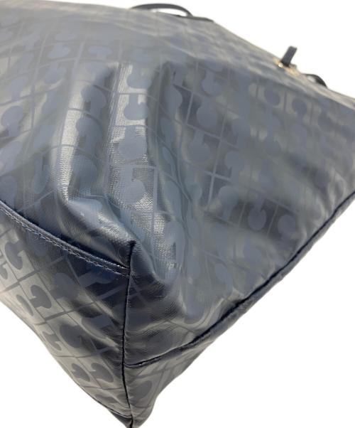 GHERARDINI（ゲラルディーニ）GHERARDINI (ゲラルディーニ) トートバッグ ネイビー×シルバーの古着・服飾アイテム