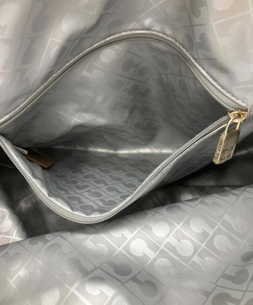 GHERARDINI（ゲラルディーニ）GHERARDINI (ゲラルディーニ) トートバッグ ネイビー×シルバーの古着・服飾アイテム