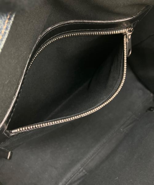 BALENCIAGA（バレンシアガ）BALENCIAGA (バレンシアガ) 2WAYバッグ ブルー×ブラックの古着・服飾アイテム