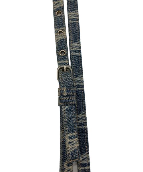 BALENCIAGA（バレンシアガ）BALENCIAGA (バレンシアガ) 2WAYバッグ ブルー×ブラックの古着・服飾アイテム