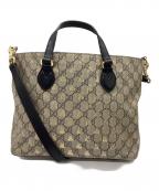 GUCCIグッチ）の古着「2WAYバッグ」｜ベージュ×ブラック