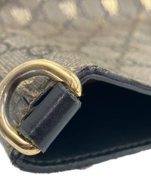 GUCCI（グッチ）GUCCI (グッチ) 2WAYバッグ ベージュ×ブラックの古着・服飾アイテム
